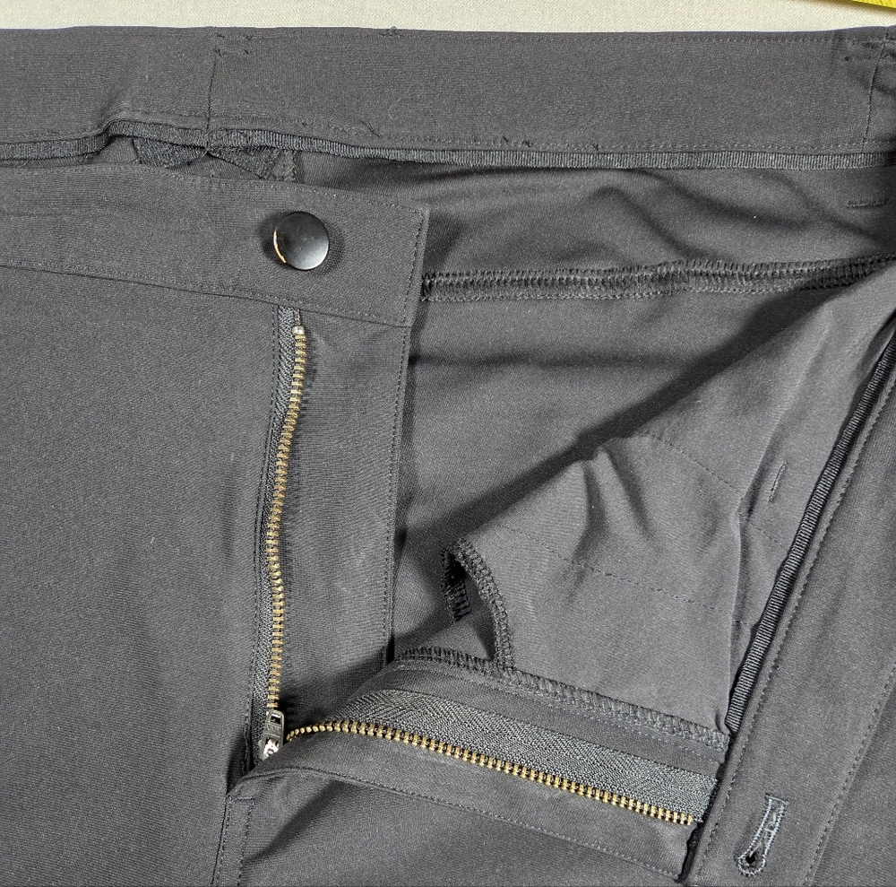 Lululemon Men's ABC Warpstreme Black Pants Size 40x36 - Picture 7 of 12